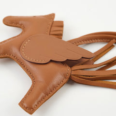 Hermes Pagase Rodeo PM Charm Gold