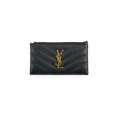 Saint Laurent Fragment Zippered Card Case