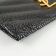 Saint Laurent Fragment Zippered Card Case