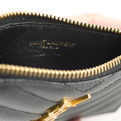 Saint Laurent Fragment Zippered Card Case