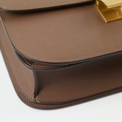 Celine Medium Box Calfskin Brown