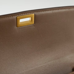 Celine Medium Box Calfskin Brown