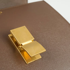 Celine Medium Box Calfskin Brown