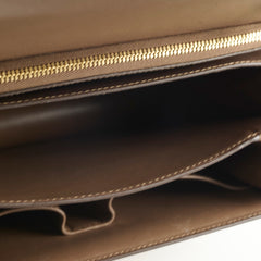 Celine Medium Box Calfskin Brown