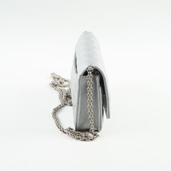 Chanel Reissue Wallet on Chain WOC Silver