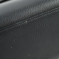 Hermes Kelly 32 Black Ardennes Leather C in square