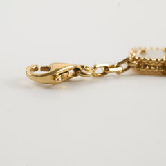 Van Cleef & Arpels Vintage 5 Motifs Alhambra Mother of Pearl Bracelet