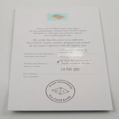 Van Cleef & Arpels Sweet Alhambra Mother of Pearl Necklace