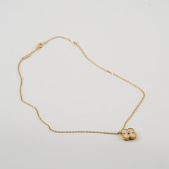 Van Cleef & Arpels Vintage Alhambra Holiday Limited Edition Pendant Yellow Mother Of Pearl 2018