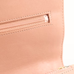 Chanel 19 Wallet on Chain Beige Lambskin (microchip)