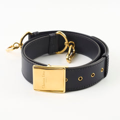 Dior Montaigne Box Bag Mini Navy Oblique