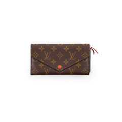 Louis Vuitton Sarah Wallet Monogram Orange