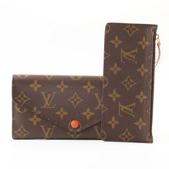 Louis Vuitton Sarah Wallet Monogram Orange