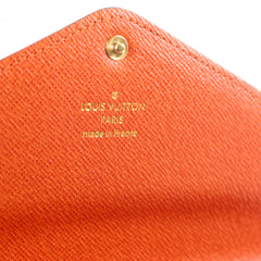 Louis Vuitton Sarah Wallet Monogram Orange