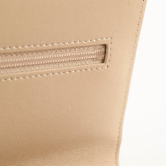 Chanel 19 Wallet On Chain WOC Lambskin Beige