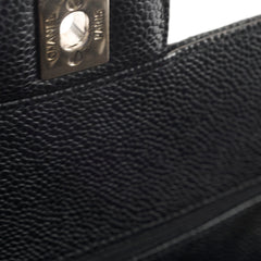 Chanel Classic Flap M/L Caviar Black