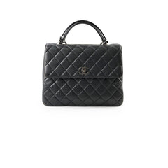 Chanel Large Trendy CC Grey Lambskin