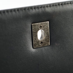 Chanel Large Trendy CC Grey Lambskin