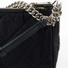 Prada Nylon Crossbody Chain Black