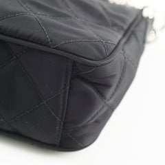 Prada Nylon Crossbody Chain Black
