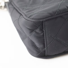 Prada Nylon Crossbody Chain Black
