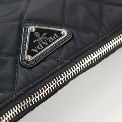 Prada Nylon Crossbody Chain Black