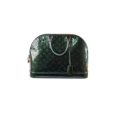 Louis Vuitton Alma GM Vernis Emerald Green