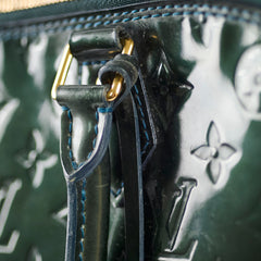 Louis Vuitton Alma GM Vernis Emerald Green