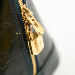 Louis Vuitton Alma GM Vernis Emerald Green