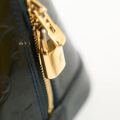 Louis Vuitton Alma GM Vernis Emerald Green