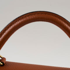 Louis Vuitton Twist One Handle PM Cognac Brown