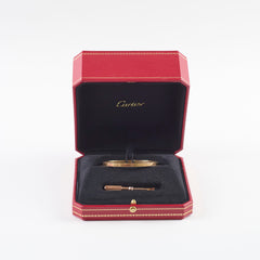 Cartier Love Bracelet Small Model (Free Love) Pink Gold Size 16