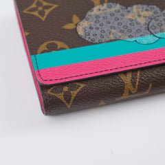 Louis Vuitton Christmas Animation 2015 Sarah Wallet Monogram