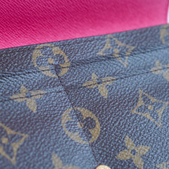 Louis Vuitton Christmas Animation 2015 Sarah Wallet Monogram
