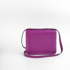 Deal of The Week - Hermes Mini Constance 18 Anemone Evercolor Y Stamp 2020