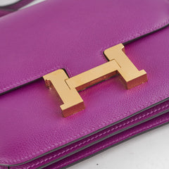 Deal of The Week - Hermes Mini Constance 18 Anemone Evercolor Y Stamp 2020