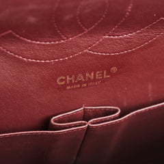 Chanel Caviar Double Classic Flap Jumbo Black