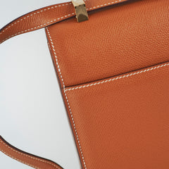 Hermes Verrou 21 Epsom Gold - Y Stamp