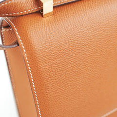 Hermes Verrou 21 Epsom Gold - Y Stamp