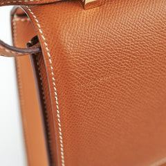 Hermes Verrou 21 Epsom Gold - Y Stamp
