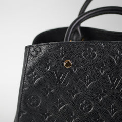 Louis Vuitton Montaigne MM Empreinte Black