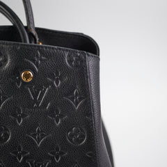 Louis Vuitton Montaigne MM Empreinte Black