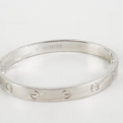 Cartier Love White Gold Size 16 (Old Screw)