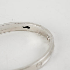 Cartier Love White Gold Size 16 (Old Screw)