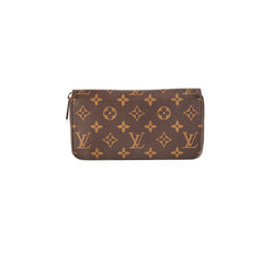 Louis Vuitton Classic Monogram Zippy Wallet Rose Ballerine
