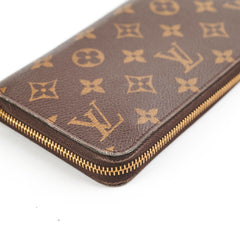 Louis Vuitton Classic Monogram Zippy Wallet Rose Ballerine