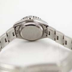 Rolex 26mm Datejust Black Aftermarket Diamonds Watch