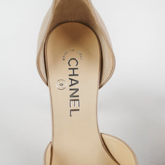Chanel Heels Cream Size 38.5