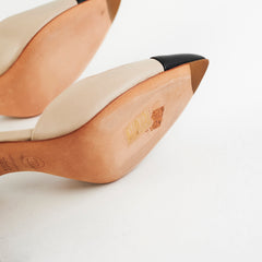 Chanel Heels Cream Size 38.5