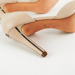 Chanel Heels Cream Size 38.5